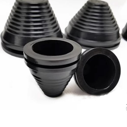 Φ12 mm -130 mm bobina protectora en forma de pagoda de goma gabinete cubierta antipolvo anillo sellado - Imagen 5 de 7