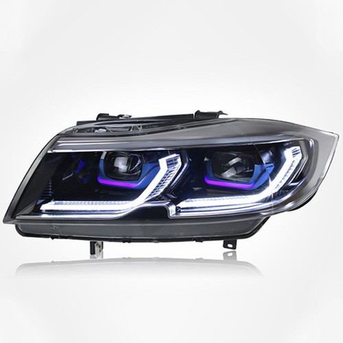 LED Headlight HID Xenon Head Lamps Assembly For BMW 3 Series E90 E91 2005-2012 - Picture 11 of 14