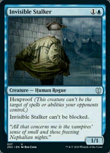 1x INVISIBLE STALKER - Human - Innistrad/Jumpstart - MTG - Magic the Gathering - Picture 2 of 2