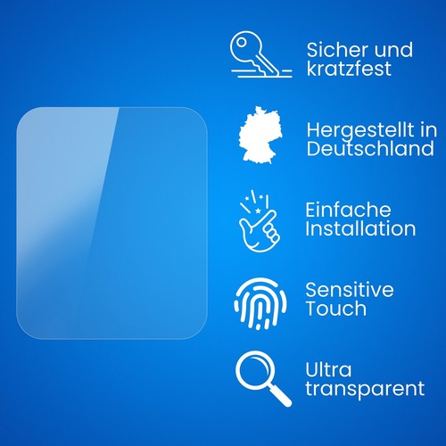 atFoliX 3x Displayschutzfolie für Cares.Watch 4 Work Schutzfolie klar Folie - Zdjęcie 3 z 8