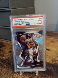 2019 REVOLUTION CHINESE NEW YEAR LEBRON JAMES PSA 9 CRACKED ICE