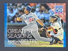 ADRIAN BELTRE 2019 Topps 150 Years of Baseball Insert Blue #150-81 Dodgers