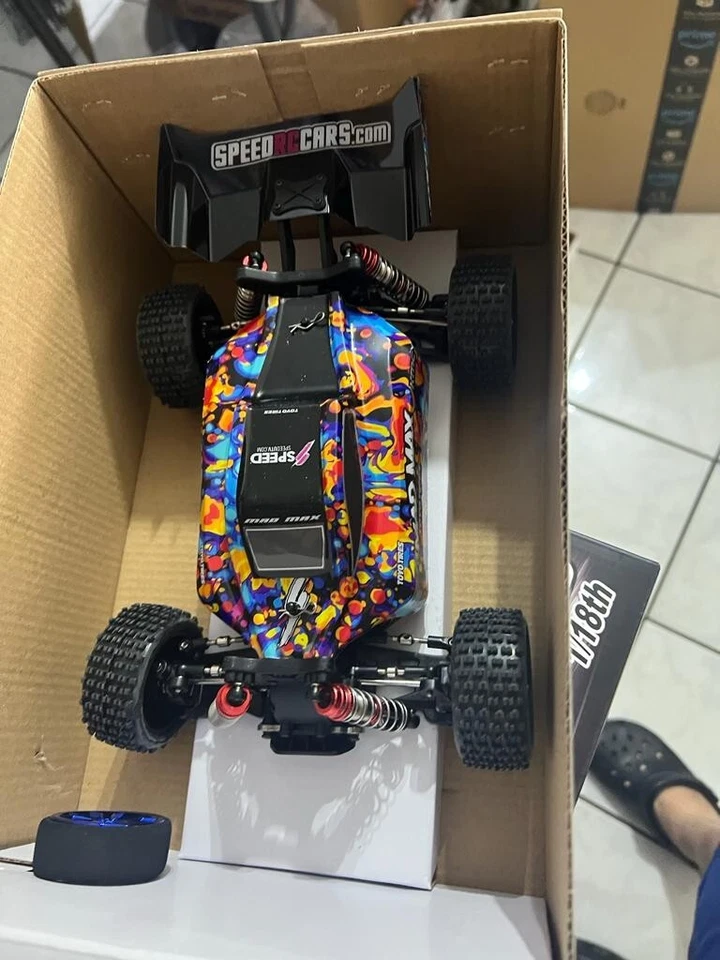 WLTOYS 184016 ALTA VELOCIDAD 75 KM/H (45 MPH) 4x4 2,4 G buggy de carreras sin escobillas rc Foto 3 de 4
