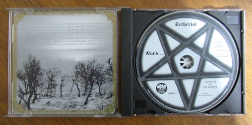 Setherial - Nord... CD (1996) Napalm; Powerful True Black Metal from Sweden - Picture 3 of 4