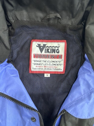 Viking Torrent II VTG Waterproof jacket, Blue/Black, Size M, 2A181 - Picture 8 of 10