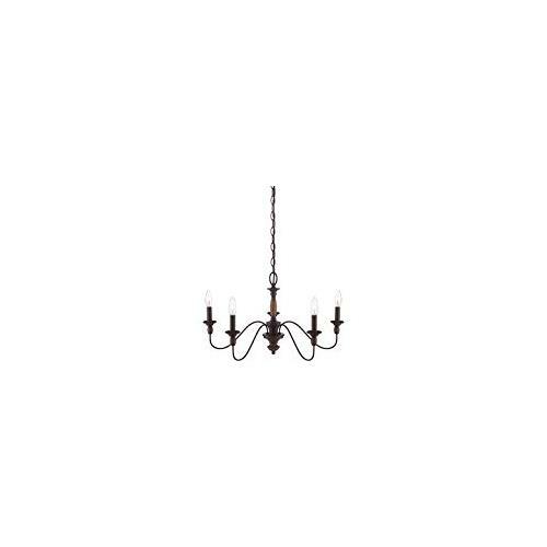Quoizel HK5005TC 5-Light Holbrook Chandelier in Tuscan Brown - Picture 9 of 10