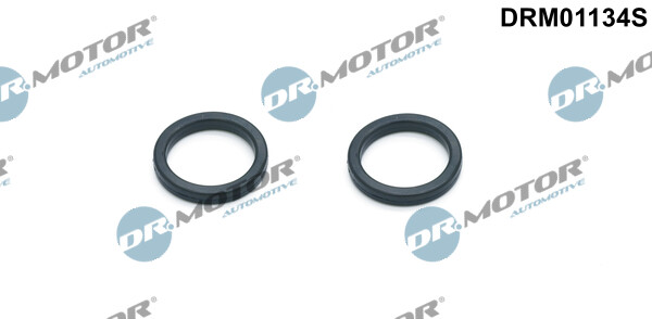 Dr.Motor Automotive DRM01134S Gasket Set, Oil Cooler For Ford-image