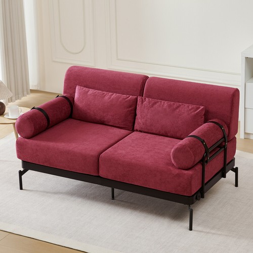 Velvet Plush Stretch Sofa Cover Slipcover Furniture Protector with Cushion Couch - Picture 49 of 71