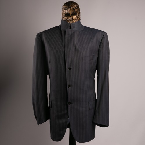 Great $3250 KITON Wool 14 Micron Super 180'S Striped Sport Coat Blue 44US/54IT - Picture 6 of 16