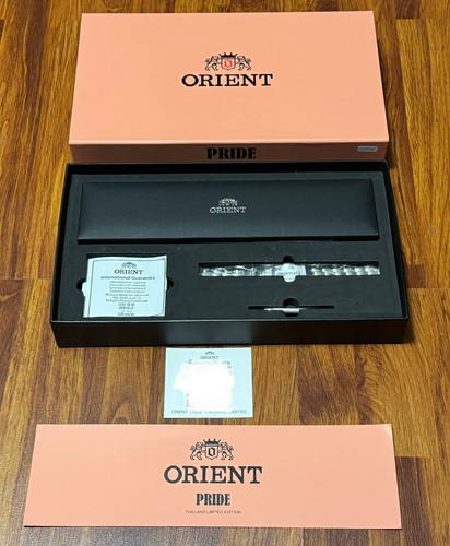 ORIENT BAMBINO LIMITED EDITION PRIDE OF THAILAND RA-AP0107Y 500 PEZZI NUOVO - Imagen 9 de 20