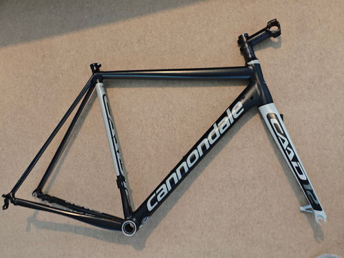 Cannondale CAAD 12 Disc Frameset 56cm (Jet Black/ Primer Grey)