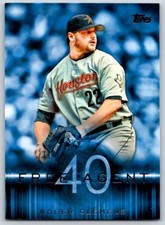 2015 Topps Free Agent 40 ROGER CLEMENS #F40-14 Boston Red Sox