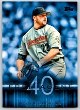 2015 Topps Free Agent 40 ROGER CLEMENS #F40-14 Boston Red Sox