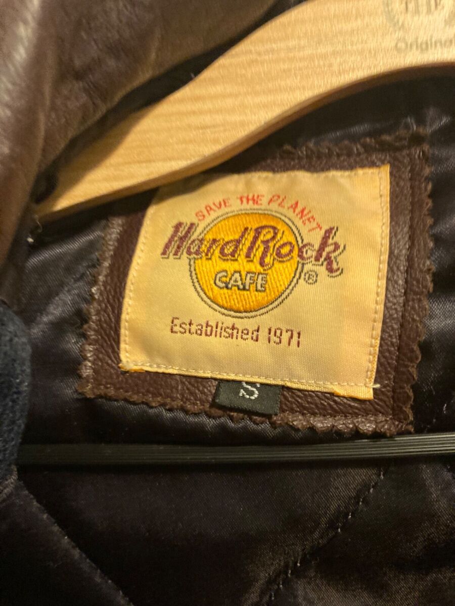 Leather hard rock cafe - Gem