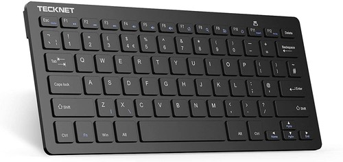 Kabellose ultraflache Multimedia-Tastatur 2,4 GHz UK für Mac PC Laptops Android Box - Bild 7 von 8