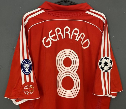 MEN FC LIVERPOOL 2006/2008 CHAMPIONS LEAGUE SOCCER FOOTBALL SHIRT JERSEY SIZE XL - Picture 4 of 19