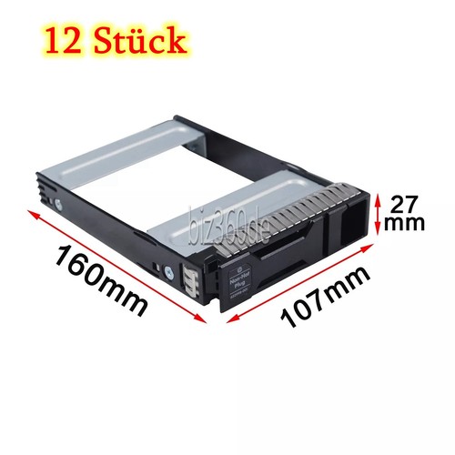 HP 3.5" LFF Non-Hot-Plug SATA HDD Caddy Rahmen ProLiant ML310e Gen8 652998-001 - Bild 7 von 8