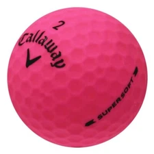 48 Callaway Supersoft Pink Mint Used Golf Balls AAAAA *FREE SHIP*