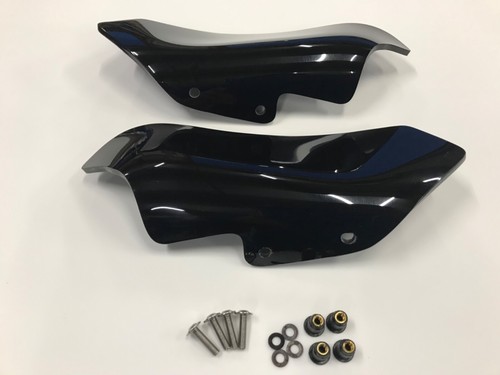 YAMAHA XTZ 1200 SUPER TENERE 2014-2019 BLACK Wind Deflectors ,made In UK,new  - Picture 1 of 3