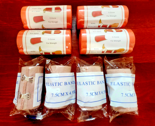 First Aid Refill Pack - Aluminum Rolled Splint - Elastic Bandage Rolls - IFAK - Picture 1 of 3