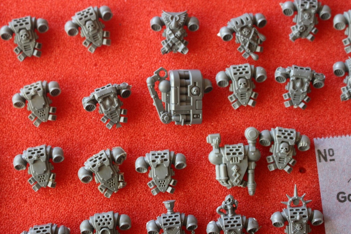 Games Workshop Warhammer 40k Space Marines Backpacks Back Packs