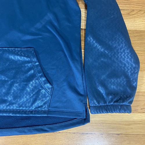 NEW Under Armour Sweatshirt Pullover Top Girls Size X-Large XL Blue Mock Neck - Imagen 4 de 10