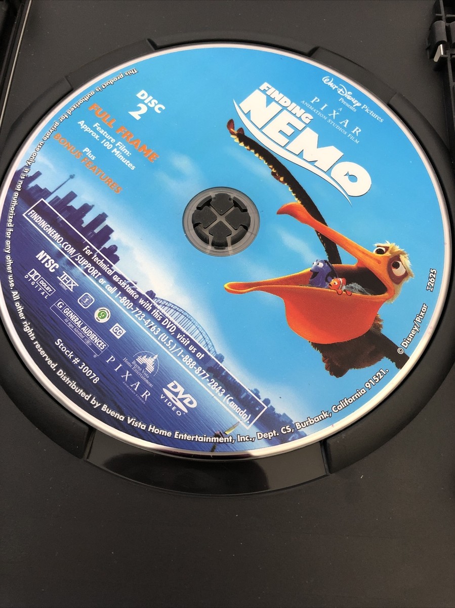 Finding Nemo (DVD, 2003, 2-Disc Set) 786936215595| eBay