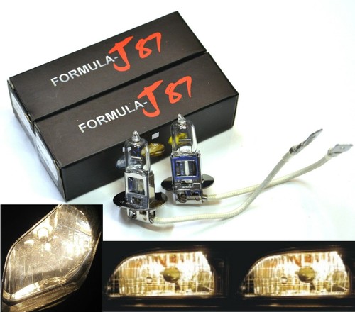 Rally H3 100W 3800K Stock Two Bulbs Fog Light Lamp Replace Stock Quality Bright - Picture 1 of 12