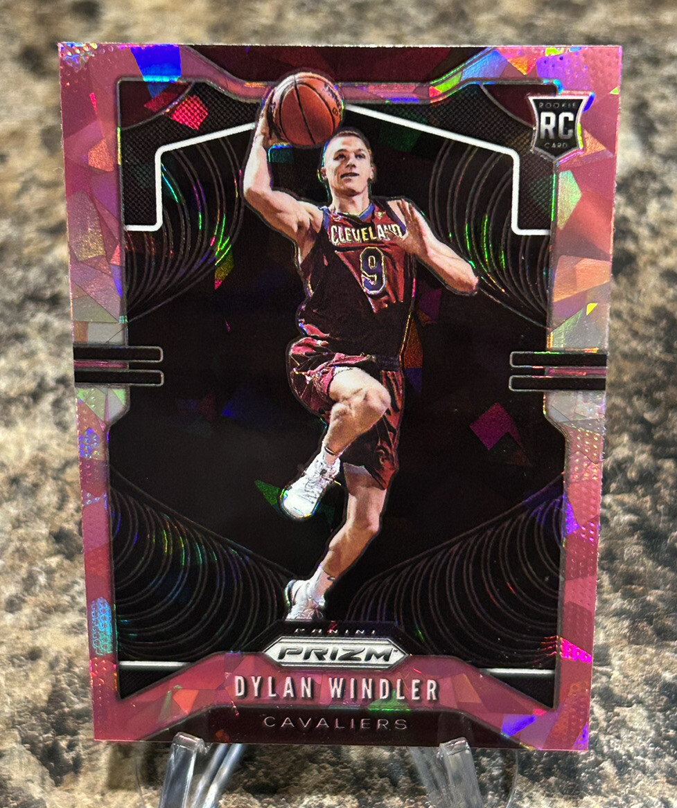 2019-20 PANINI PRIZM DYLAN WINDLER PINK ICE ROOKIE RC #270 CAVALIERS