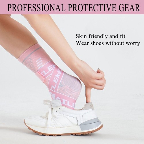 Foot Strap Ankle Support Sleeve Elastic Belt Elastic Foot Strap Gym - Picture 8 of 15