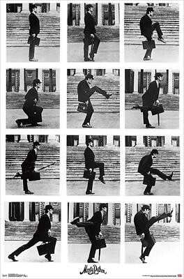 Monty Python - Ministry of Silly Walks - John Cleese 34x22.25