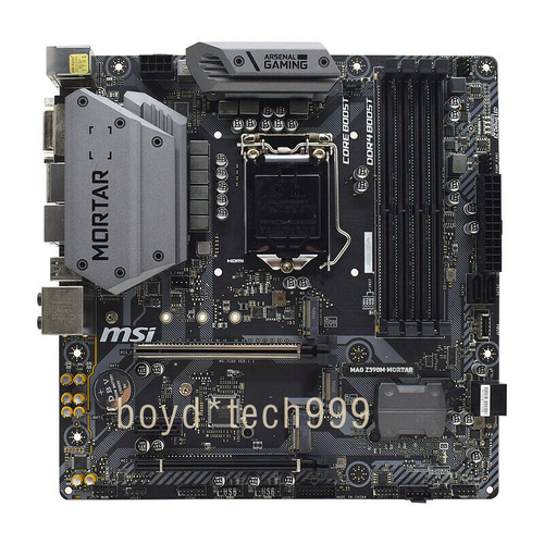 MSI MAG Z390M MORTAR DDR4 SATA3 Intel Z390 LGA 1151 Micro ATX Mainboard - Bild 2 von 6