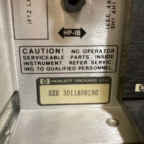 Used HP Agilent 8903B Audio Analyzer 20Hz - 100kHz JAPAN*j - Picture 2 of 13