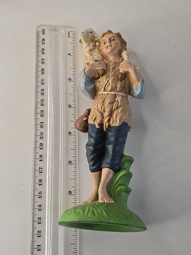 VTG Atlantic Mold FM Nativity Set of 3 Pieces Shepard Ceramic Hand Painted 1977 - Picture 16 of 16