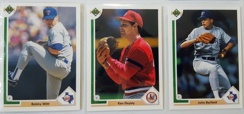 Mixed 9 BASEBALL trading cards (Ref.M005) 1991 Upper Deck MELIDO PEREZ - Picture 5 of 8