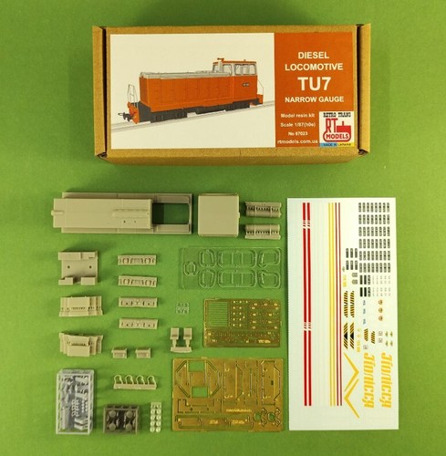RT Models 87023 1/87 Diesel locomotive TU7 (h0e) Retro Trans - Picture 10 of 10