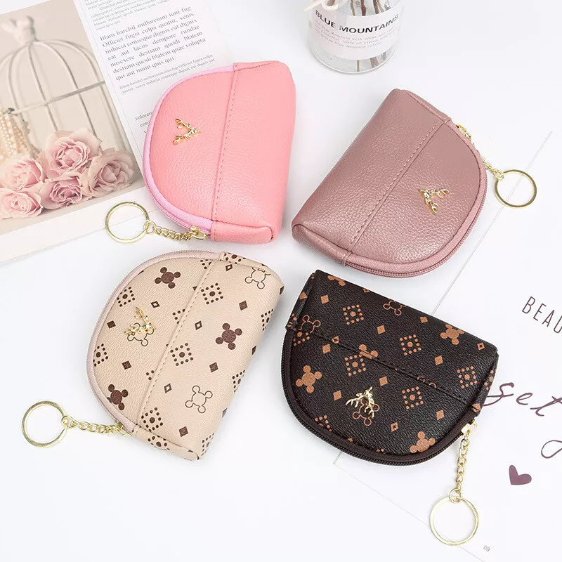 Ladies mini wallet  Coin Purse Pu Leather