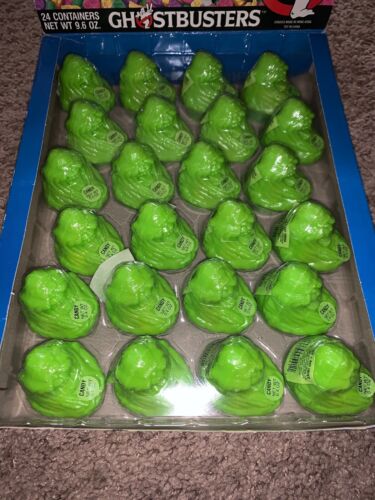 Topps Ghostbusters Slimer 1989 Head Bust Candy Box Behälter Spender 24 Stück - Bild 2 von 9