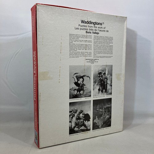 Waddington's Fantasie Puzzle Flying Serpent Boris Vallejo 750 pcs 1981 Complete - Picture 2 of 7