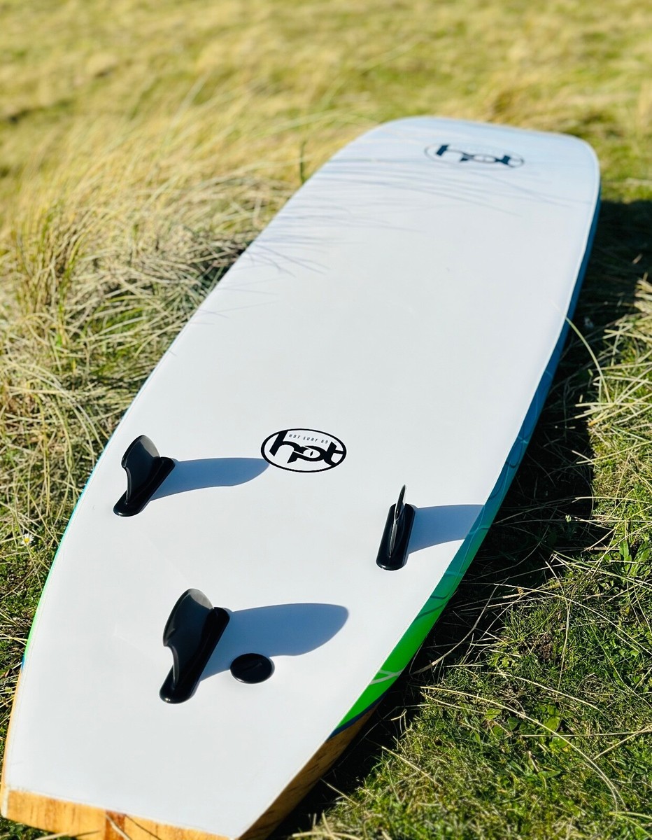 Surfboard - 8ft Beginners Softboard Hot Surf 69 Foam