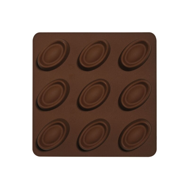 9 Cavities Silicone Moulds Mini Gold Ingot Shapes Cake Chocolate Soap Ice Moulds - Picture 5 of 8