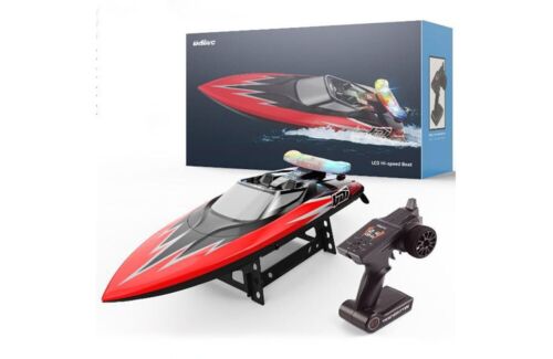 RADIO RC REMOTE CONTROL SPEED BOAT FAST, LED LIGHTS, SELF RIGHTING READY TO RUN! - Picture 2 of 10