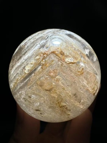 60mm Natural skeleton Thousand-layer crystal Sphere Ball Energy Reiki Healing - Picture 5 of 6
