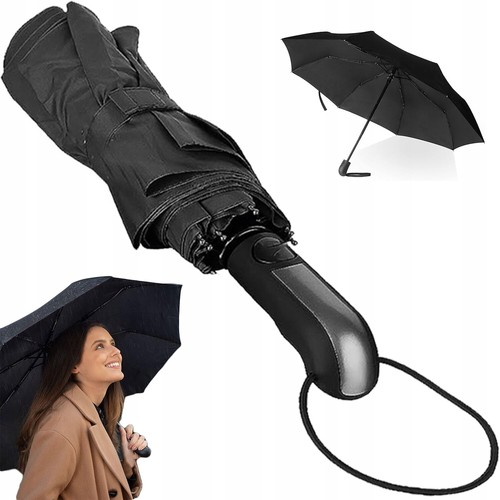 Regenschirm Automatik Stabil Sturmsicher Windfest Herren Damen Taschenschirm DHL - Bild 23 von 23