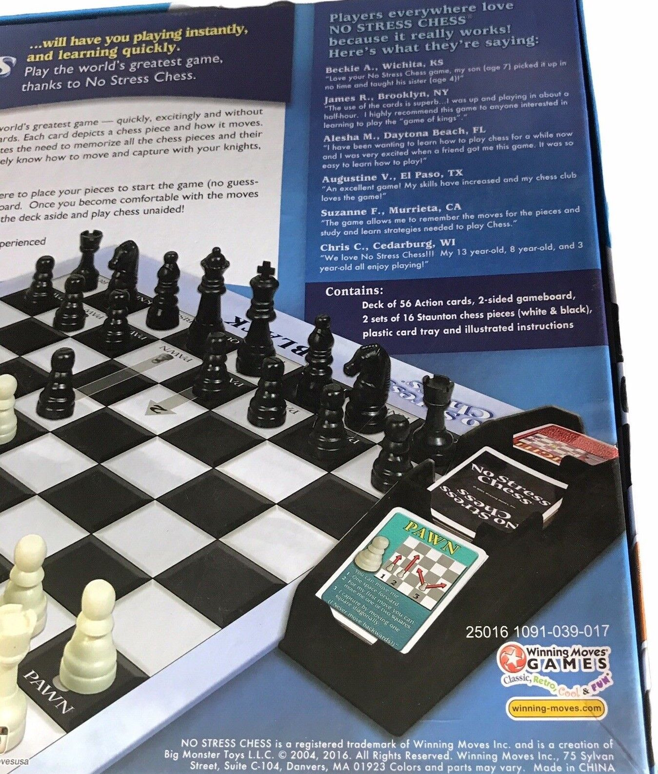 No Stress Chess Set, by Winning Moves Games 