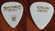 2008 Iron Maiden Adrian Smith Somewhere Back In Time Tour Foil Guitar Pick