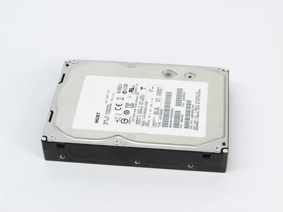 HGST HUS156060VL600 600 GB 3.5" 15000RPM | EMC PN: 118032693-A01 Grade A SAS HDD - Image 3 of 4