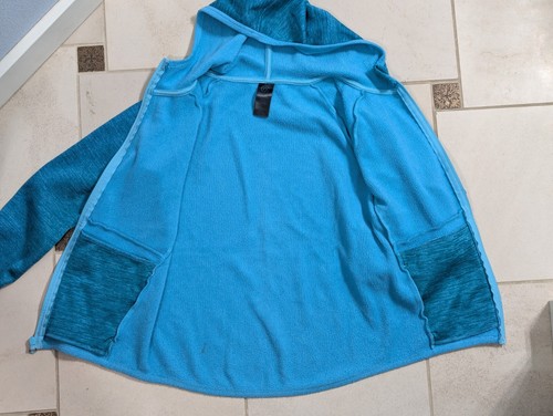 Girls Champion Full Zip Hoodie Sweater, Size L, 10/12 - Picture 3 of 6