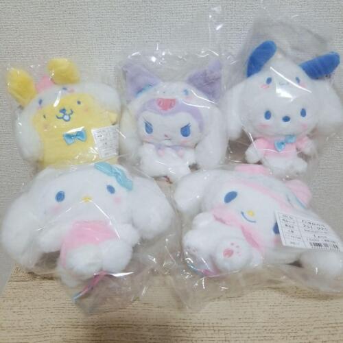 Sanrio Cinnamoroll Narikiri Costume plush Set Of 5 Kuromi Pompompurin Pochacco - Picture 1 of 11