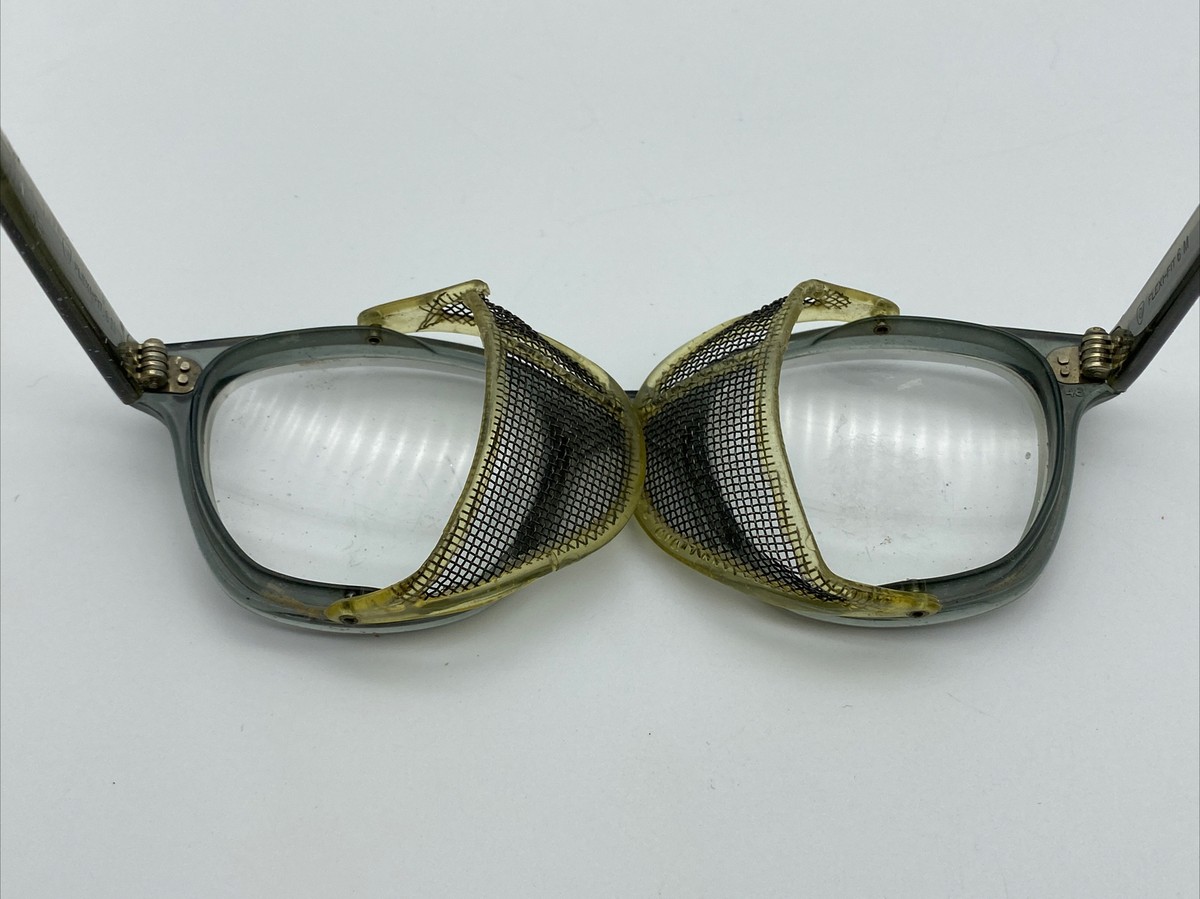 小物 AMERICAN OPTICAL FLEX 48 American Optical Vintage Horn Rim Glasses Mesh Flex Fit 6M